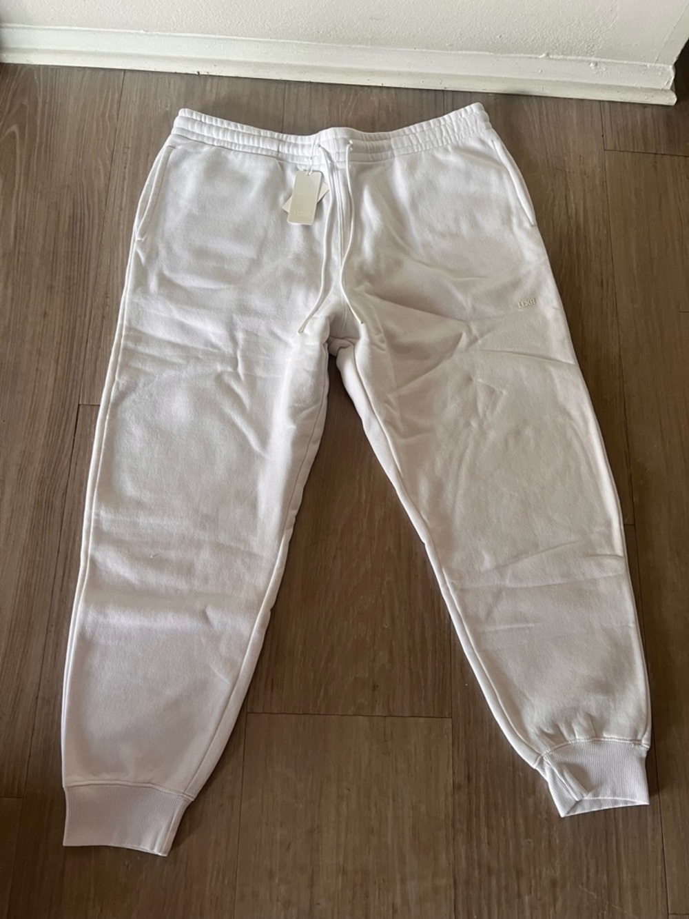 Men's White Classic Jogger Sweatpants - Cozy Everyday Fit